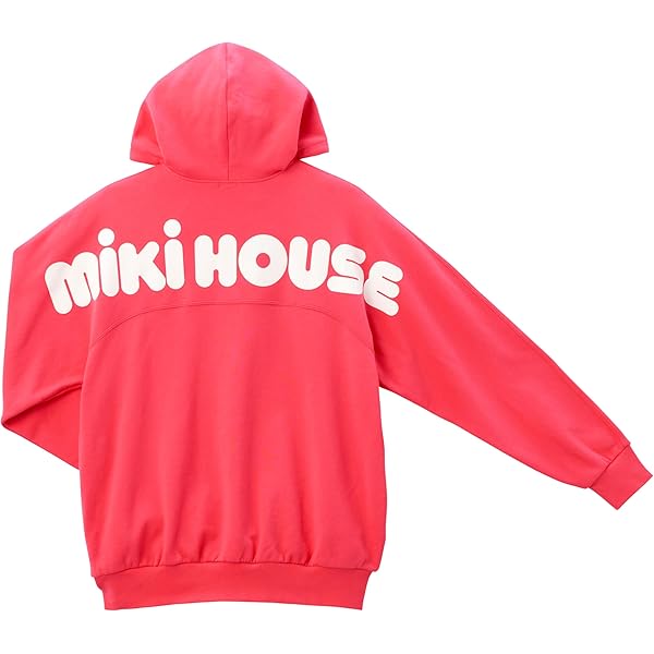 MIKI HOUSE 赤 L サイズ大人用　未使用品未開封　パーカー バックロゴパーカー（大人用）（パーカー）｜MIKI HOUSE（ミキハウス